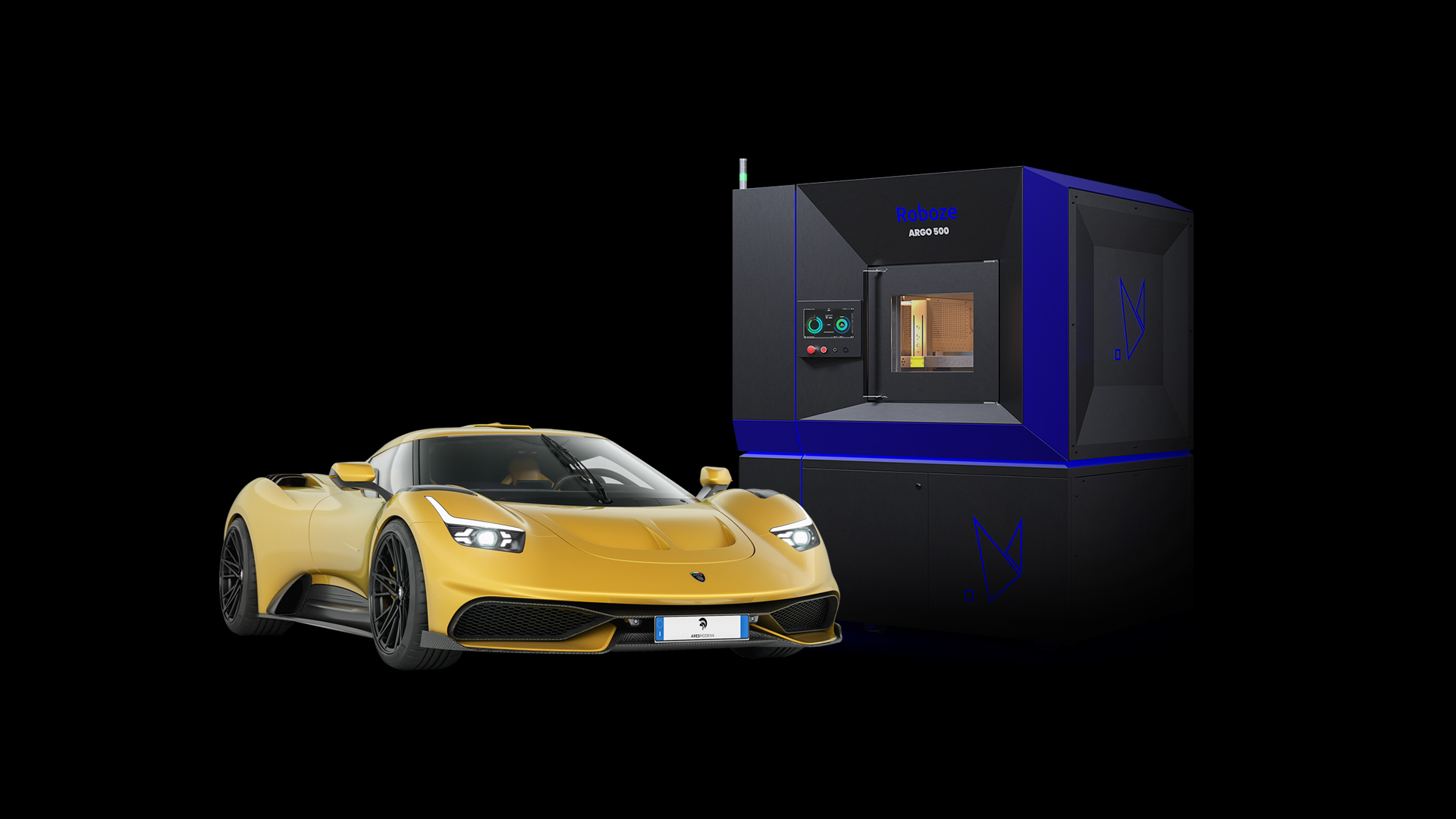 ARES Modena chooses Roboze 3D printing