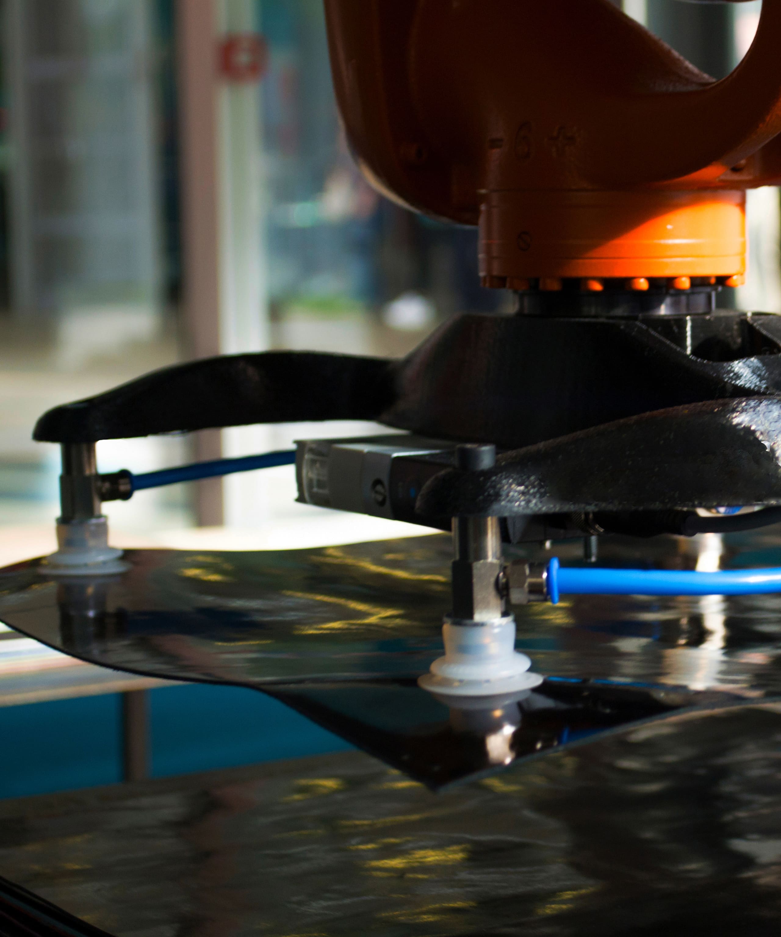 Presa personalizzata per braccio robotico stampata 3D in carbon PA