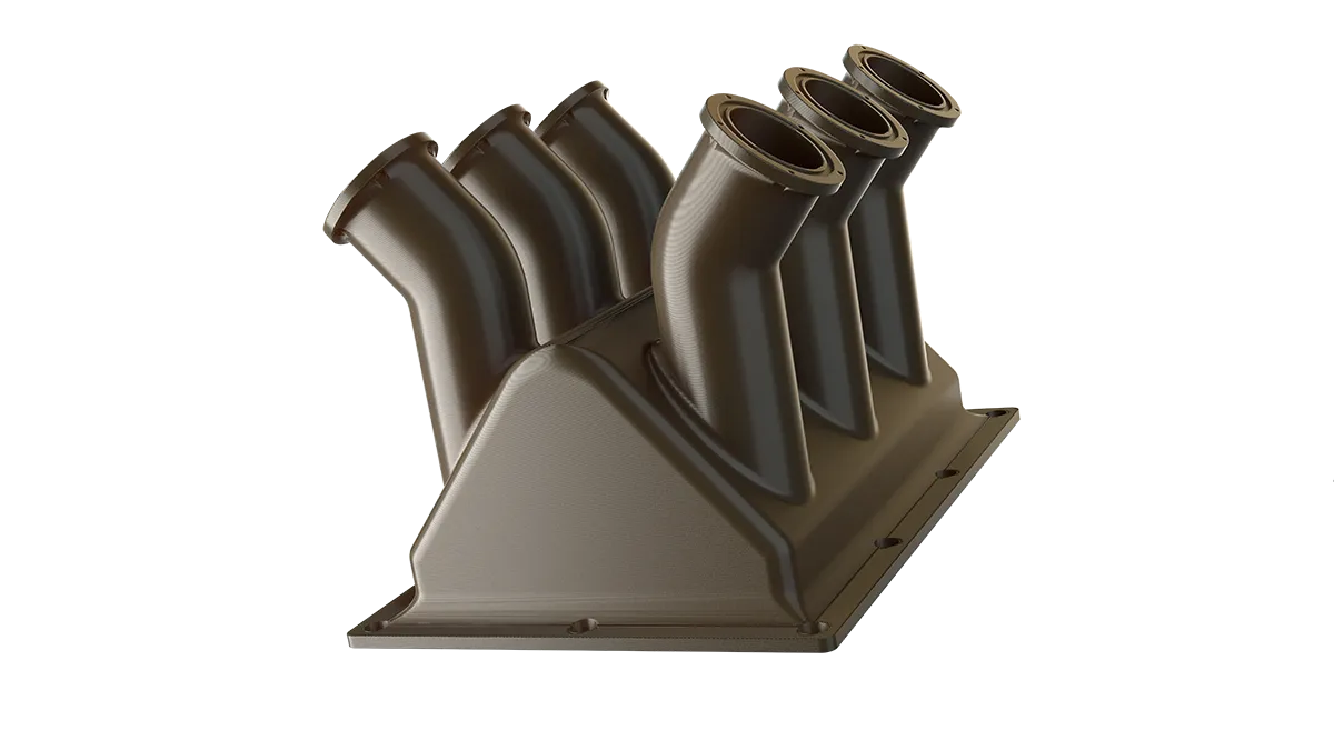 PEKK 3D fuel manifold